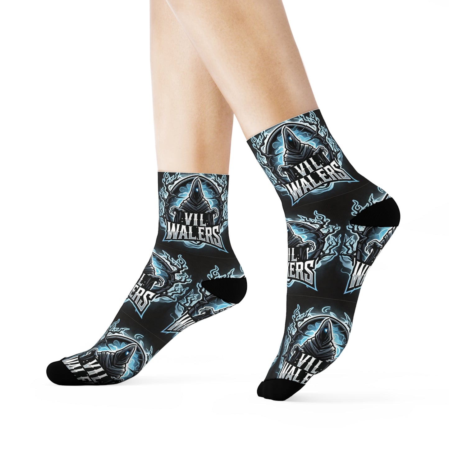 Veil Walkers Crew Socks - Step into Comfort, Embrace the Supernatural