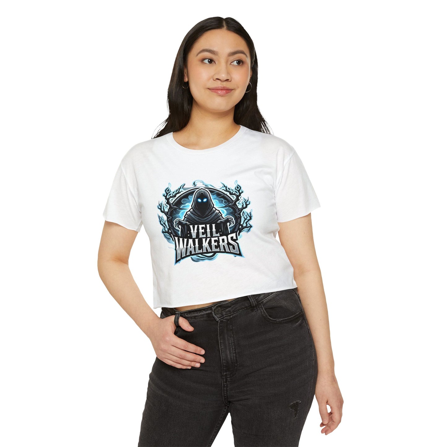 Veil Walkers Women's Festival T-Shirt - Sheek and Stylish Ghost Hunting Apparel